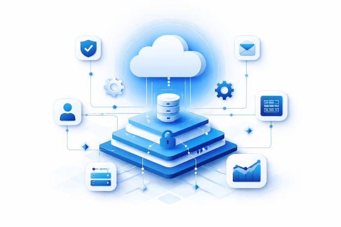 Illustration representing enterprise SAP security, access control, and governance | MJX Technologies