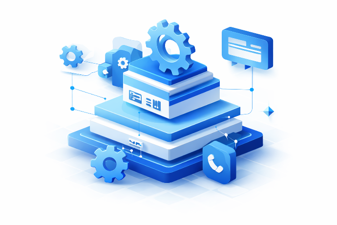 Enterprise technology illustration for SAP consulting and delivery support | MJX Technologies